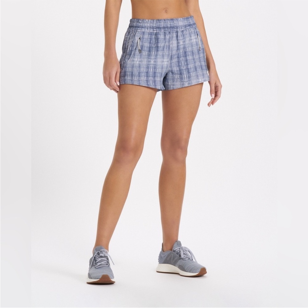 Vuori Blue Athletic Shorts for Women